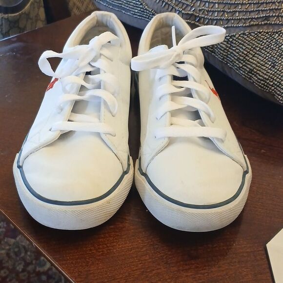 Polo by Ralph Lauren White Low-Top Sneakers - Picture 4 of 6